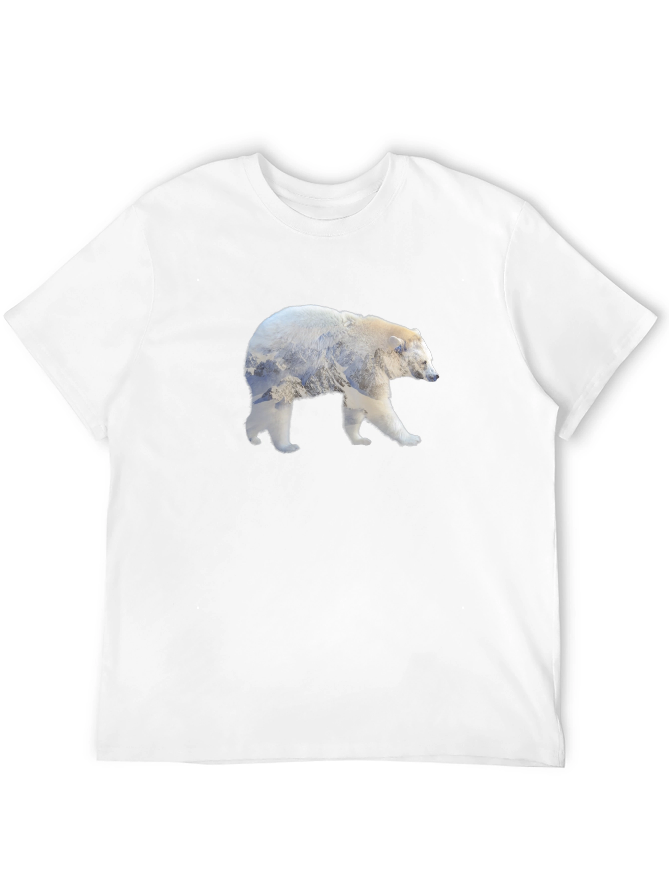 Polar Bear Mountain Silhouette T-Shirt