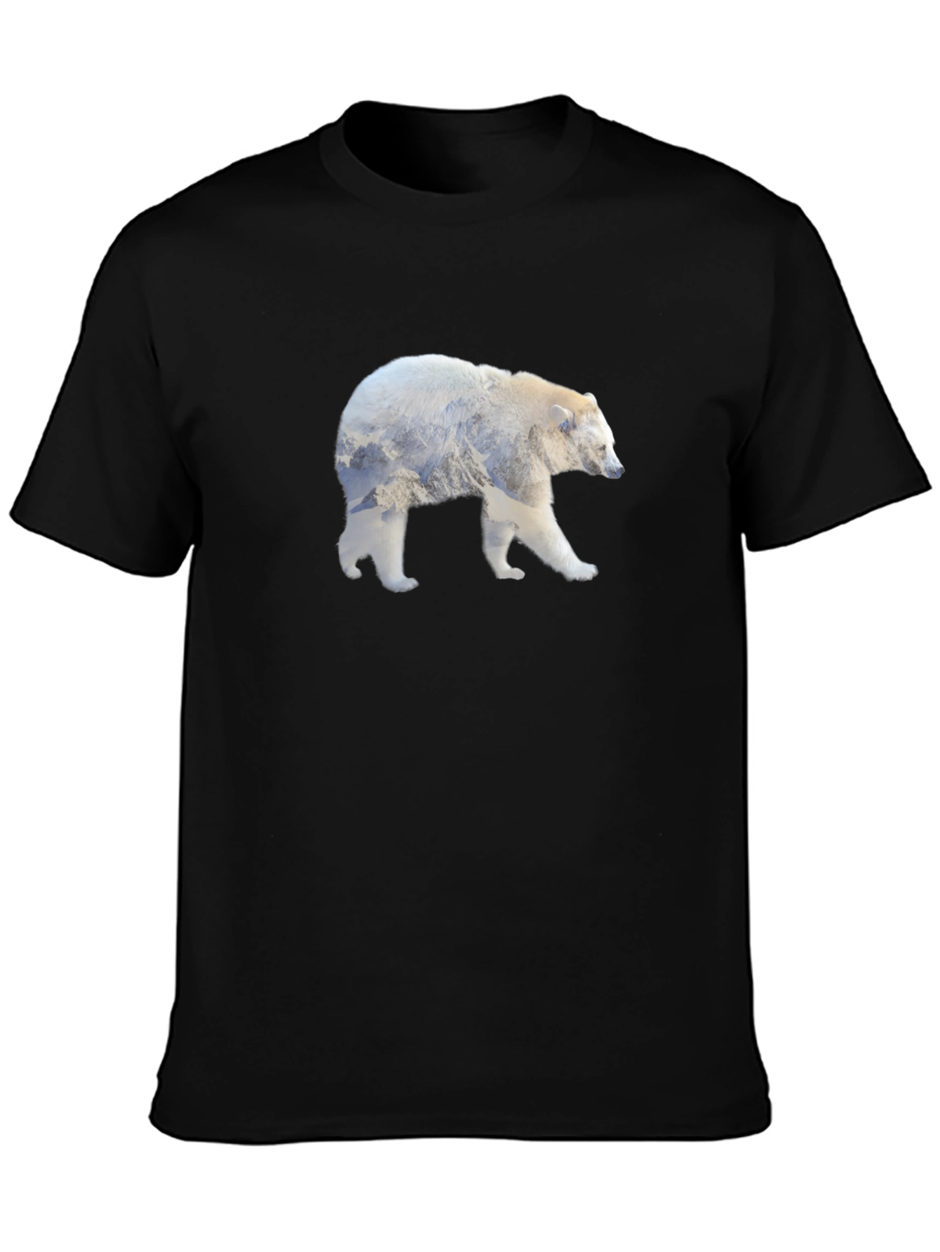 Polar Bear Mountain Silhouette T-Shirt