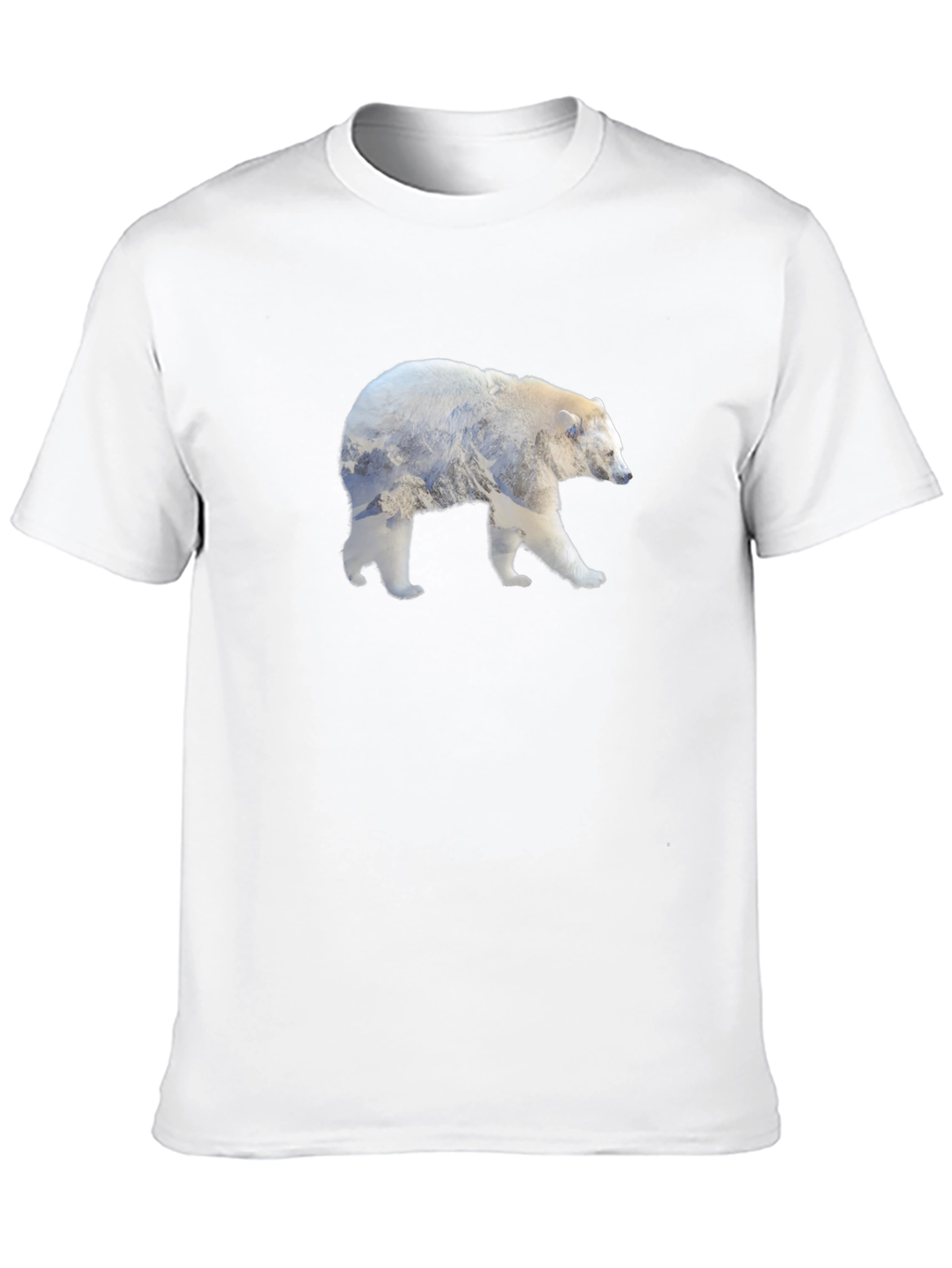 Polar Bear Mountain Silhouette T-Shirt