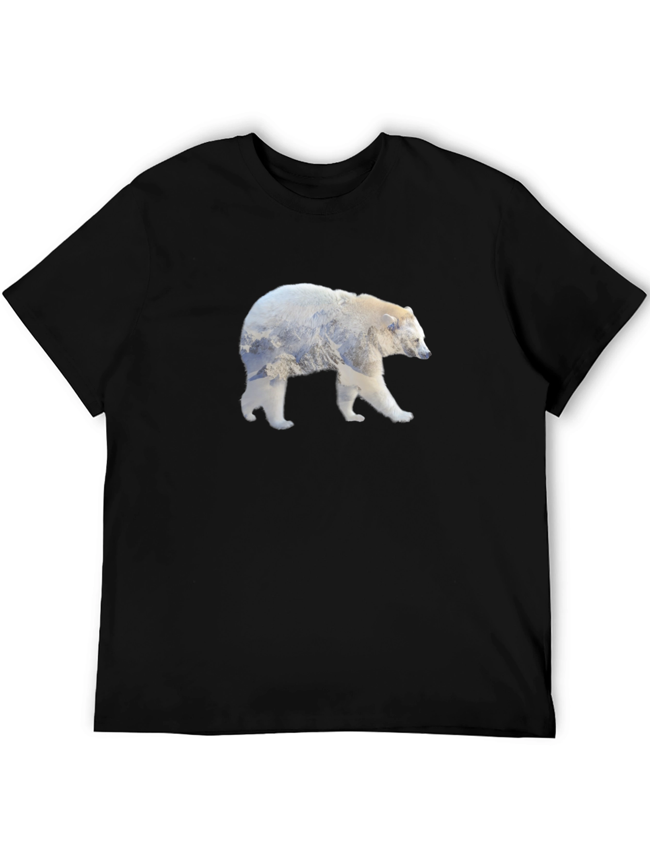 Polar Bear Mountain Silhouette T-Shirt