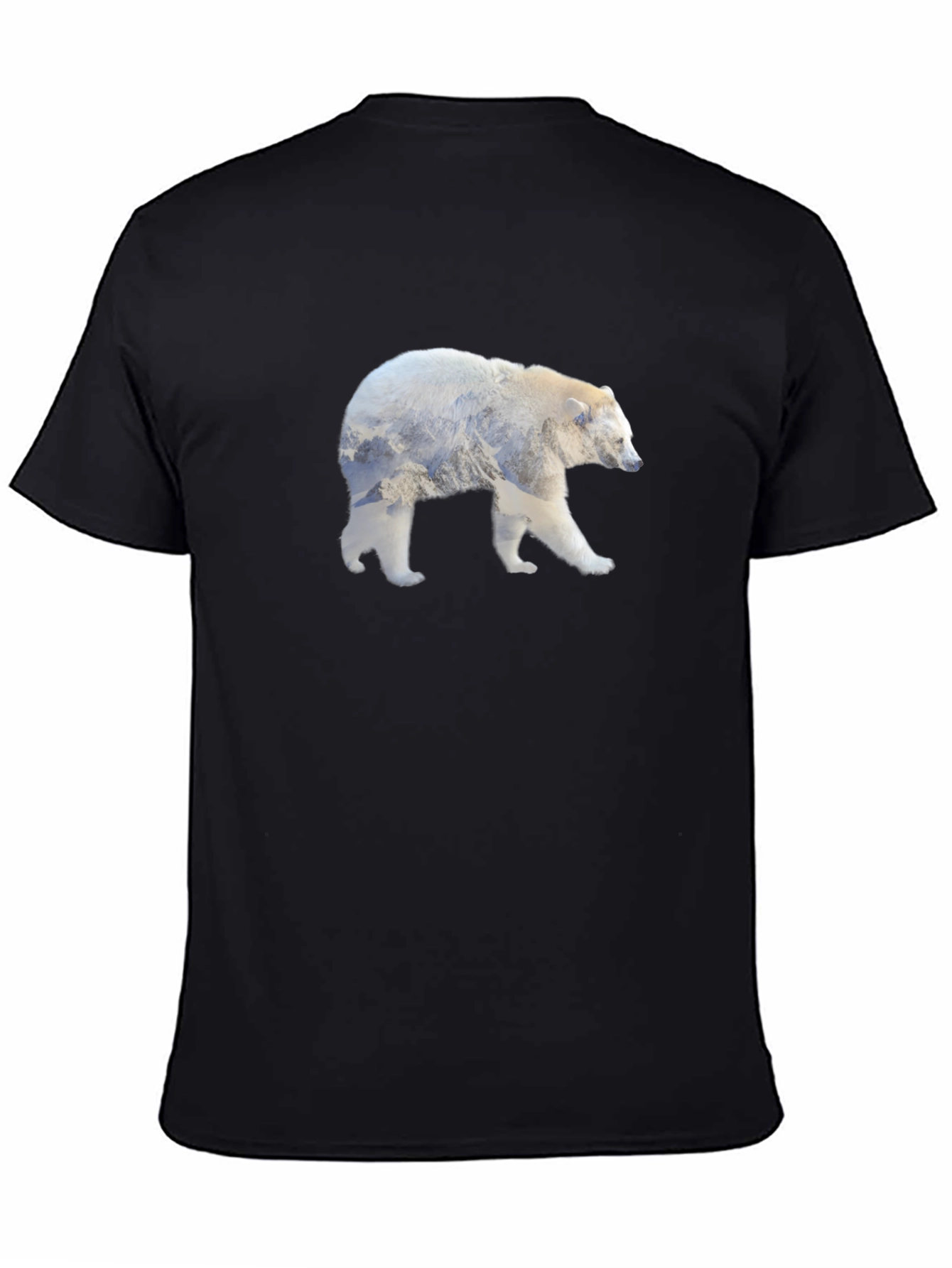 Polar Bear Mountain Silhouette T-Shirt