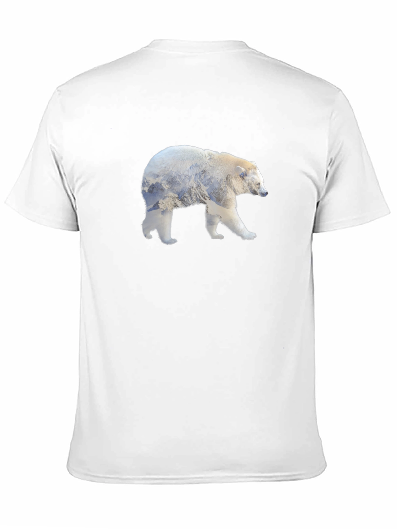 Polar Bear Mountain Silhouette T-Shirt