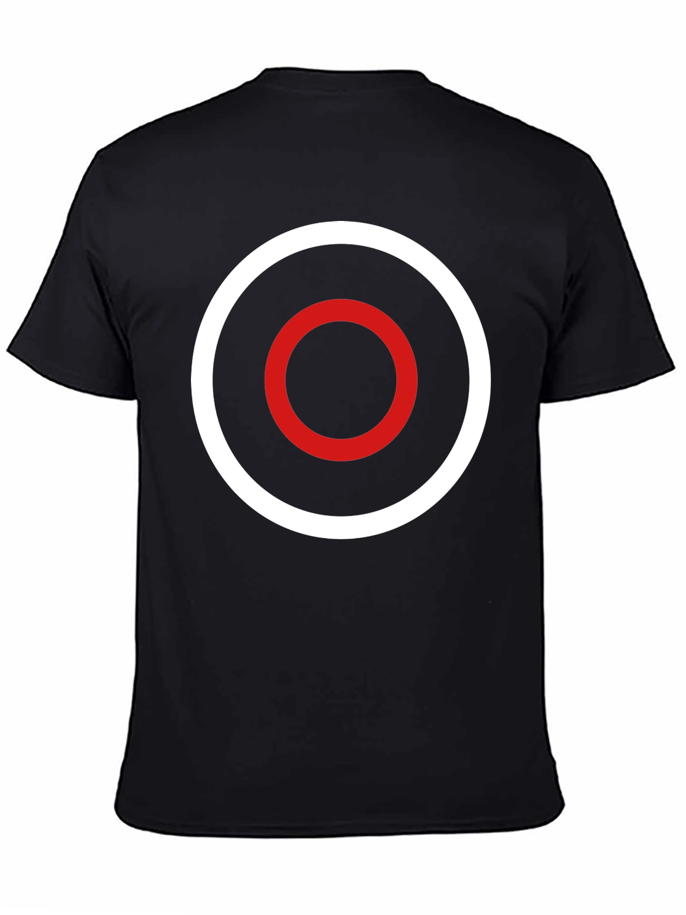 Target Circle Tee - Black Shirt with Rings