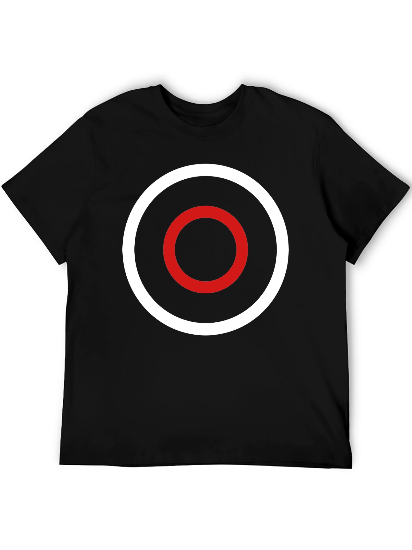 Target Circle Tee - Black Shirt with Rings