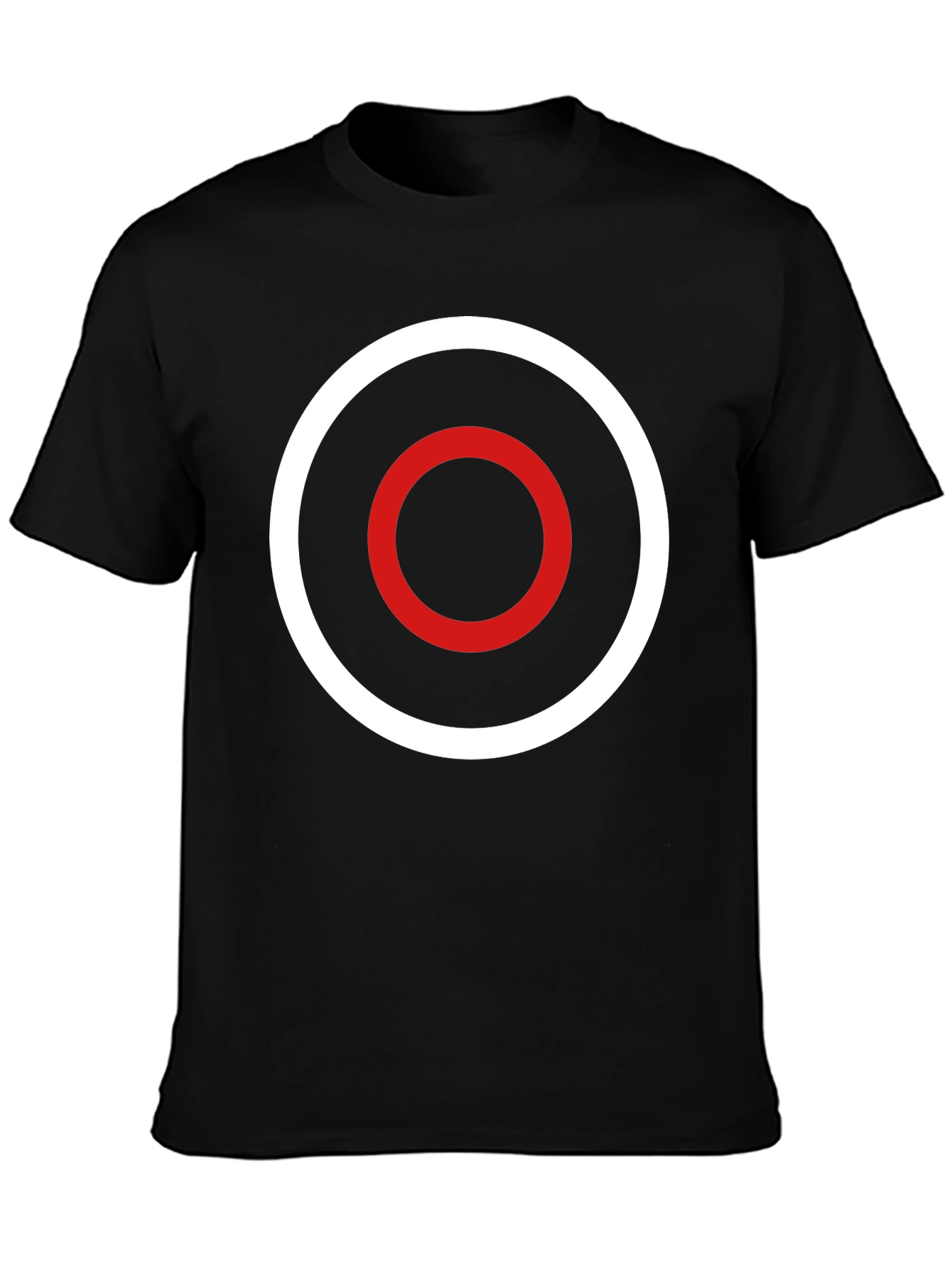 Target Circle Tee - Black Shirt with Rings