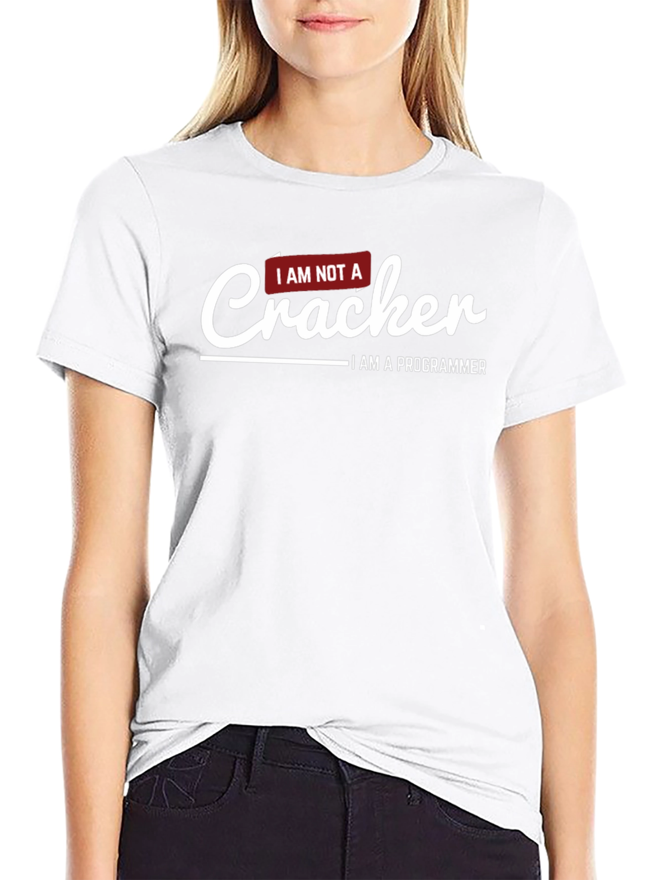 I AM NOT A Cracker Programmer T-Shirt