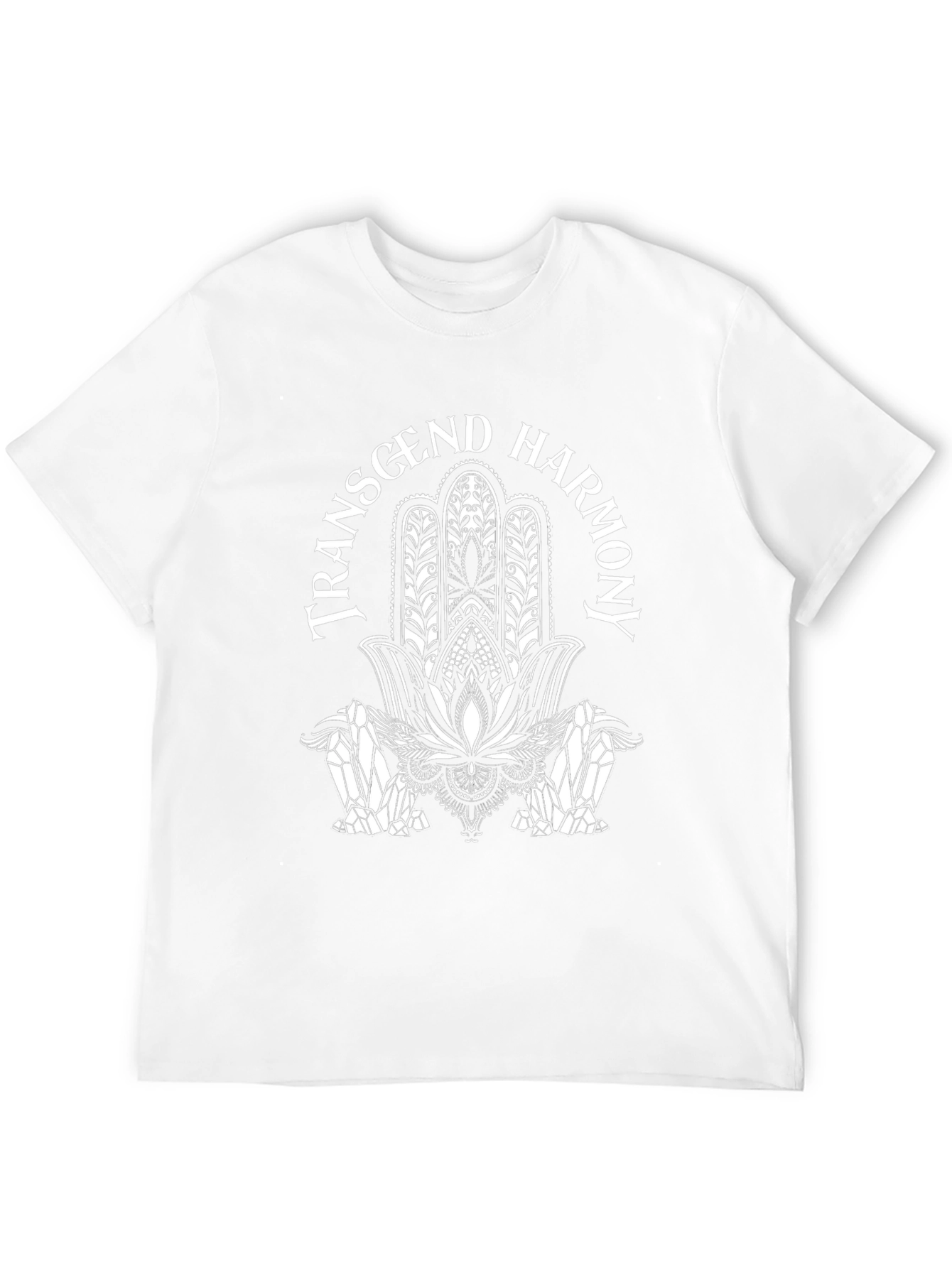 Transcend Harmony Black Graphic T-Shirt