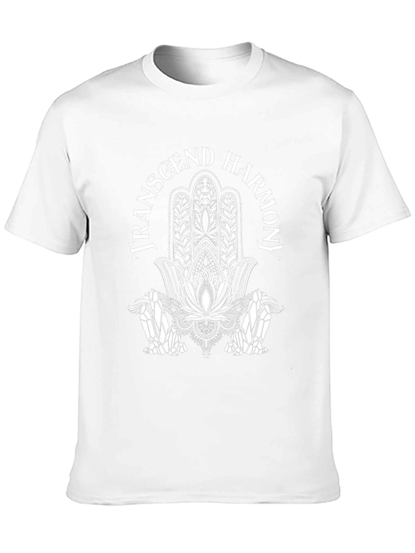 Transcend Harmony Black Graphic T-Shirt