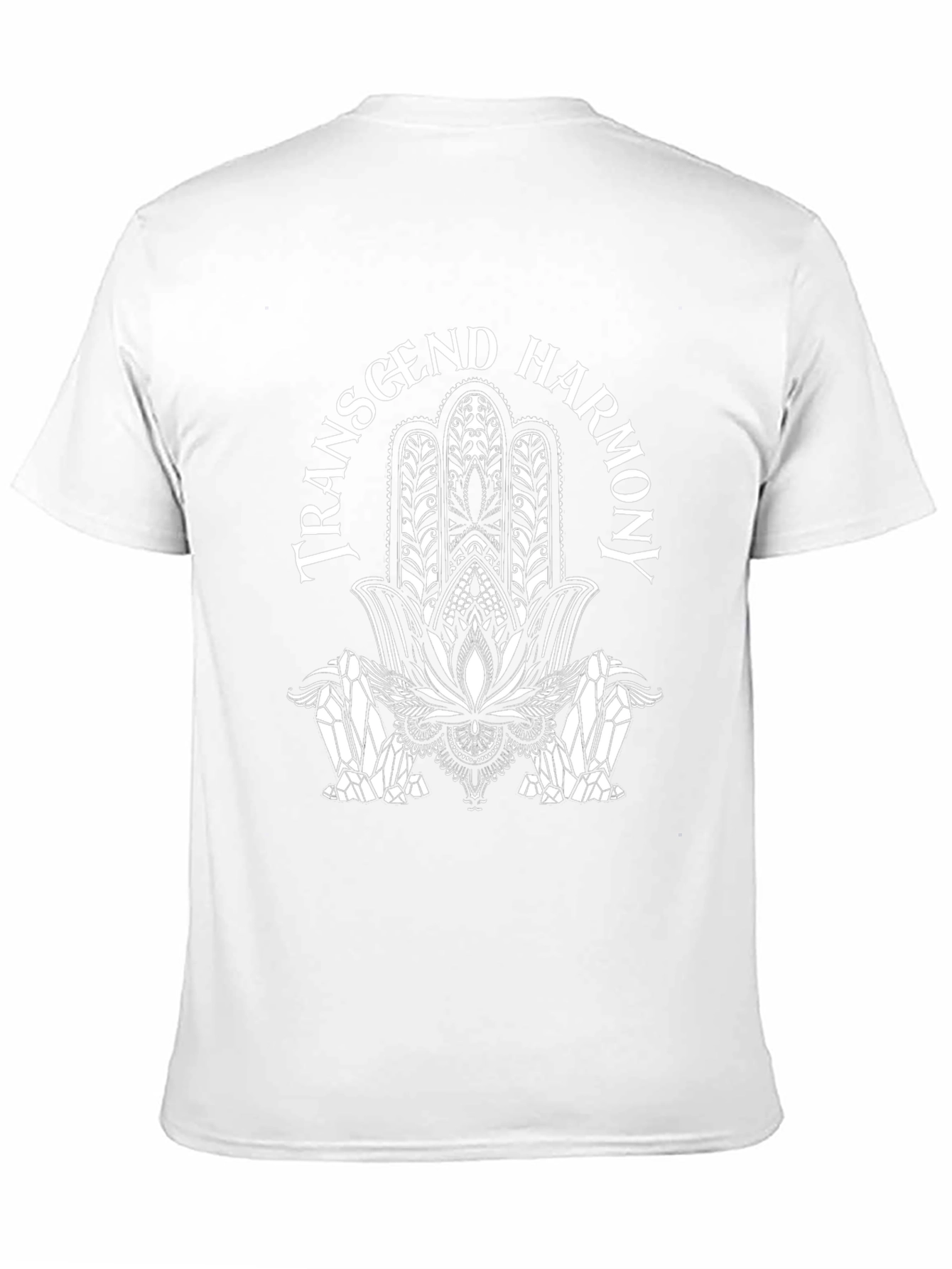 Transcend Harmony Black Graphic T-Shirt
