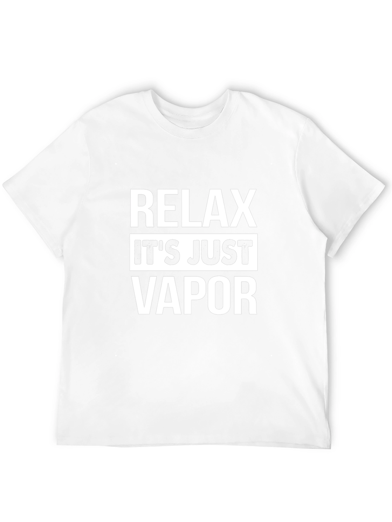 Relax Its Just Vapor Graphic Tee
