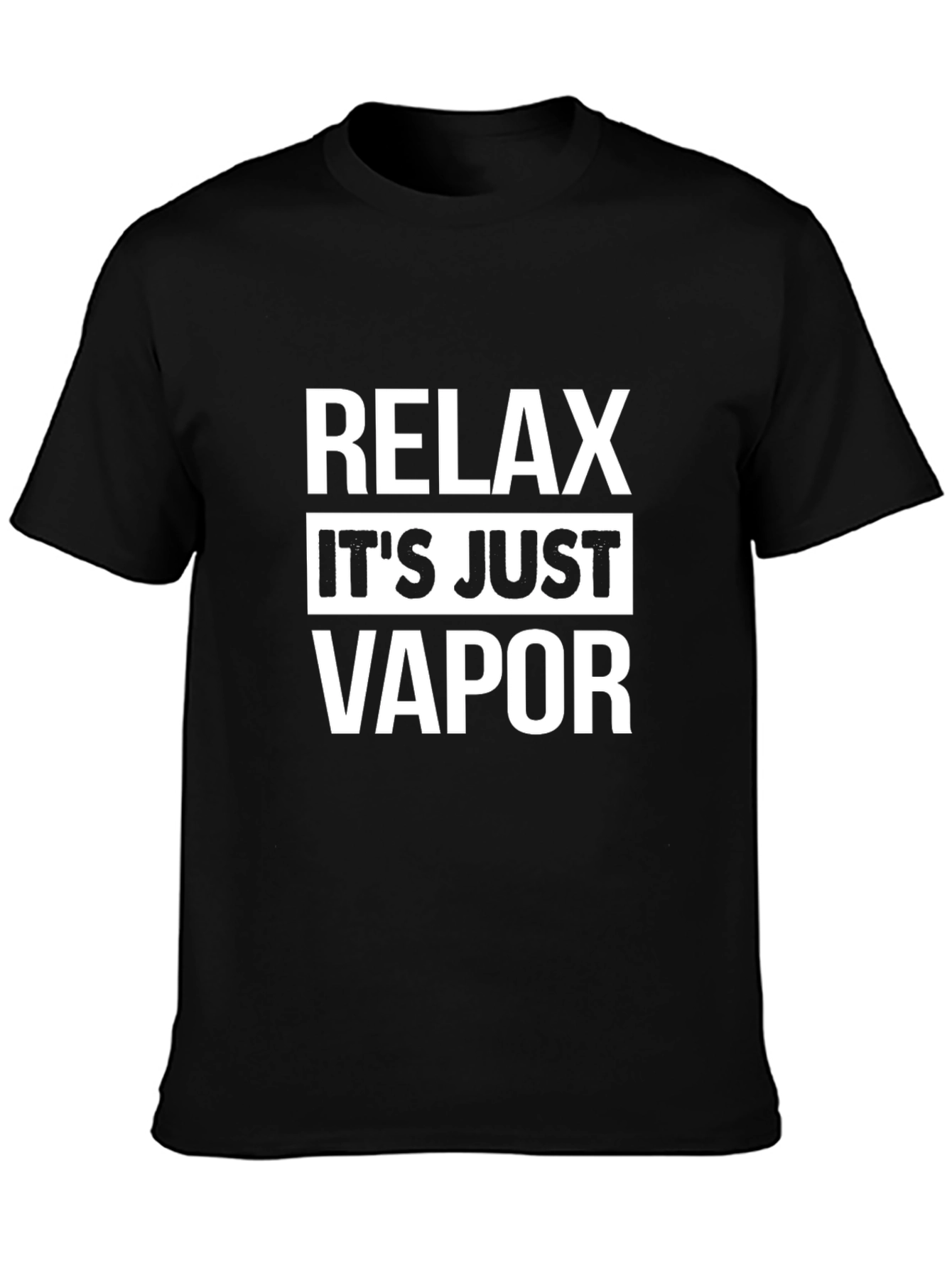 Relax Its Just Vapor Graphic Tee