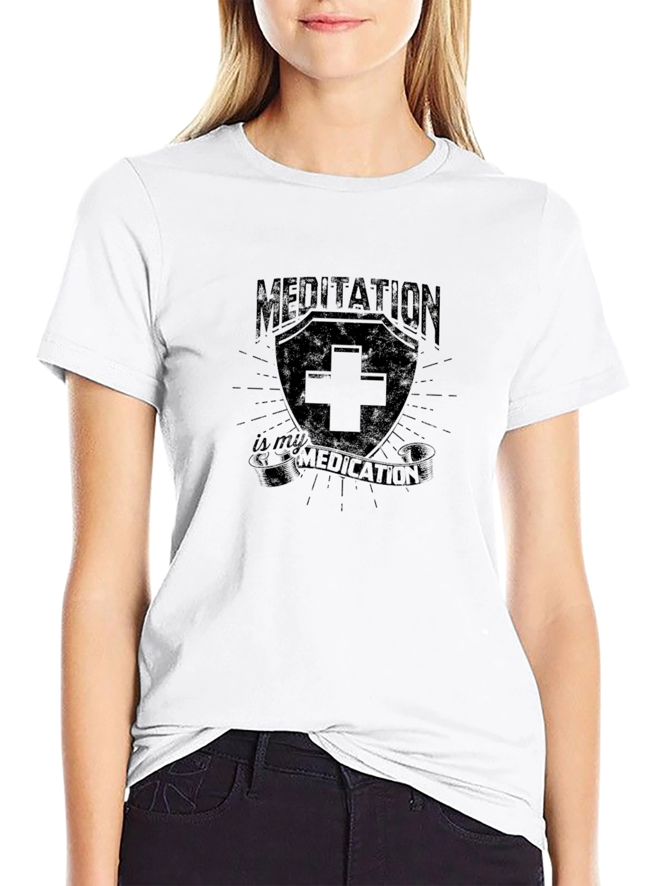 Meditation is my Medication Graphic Tee