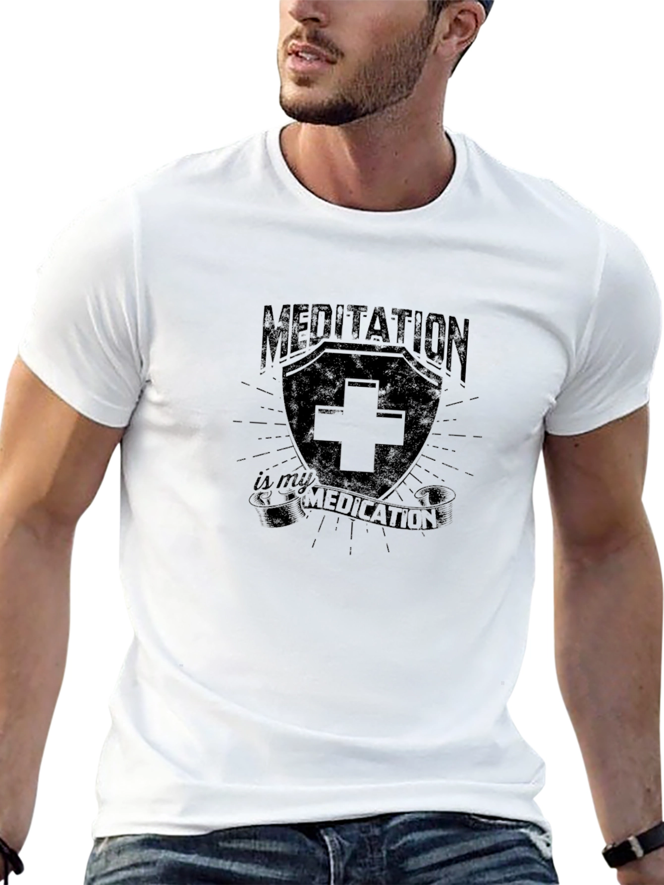 Meditation is my Medication Graphic Tee