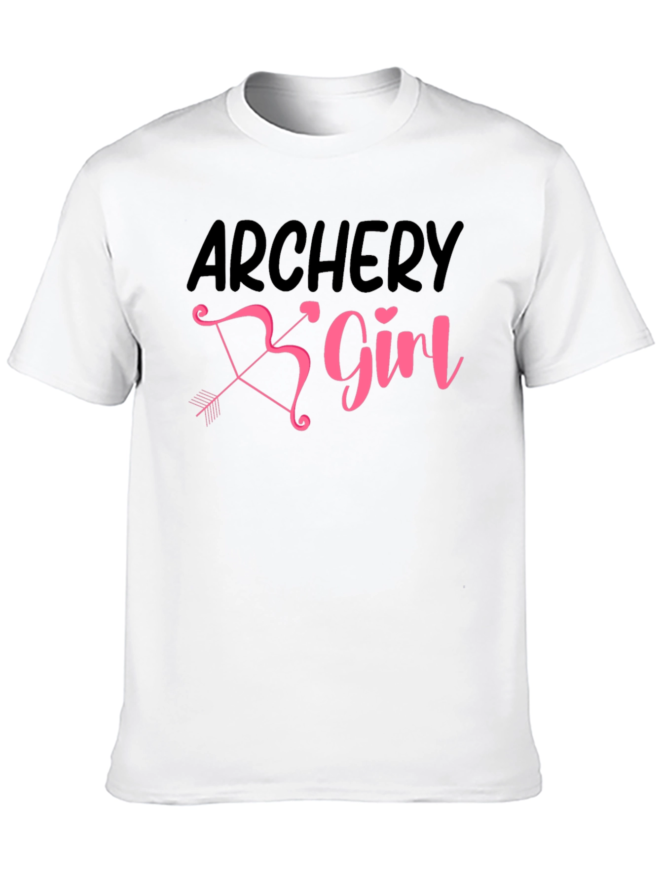 Archery Girl Bow & Arrow Graphic T-Shirt