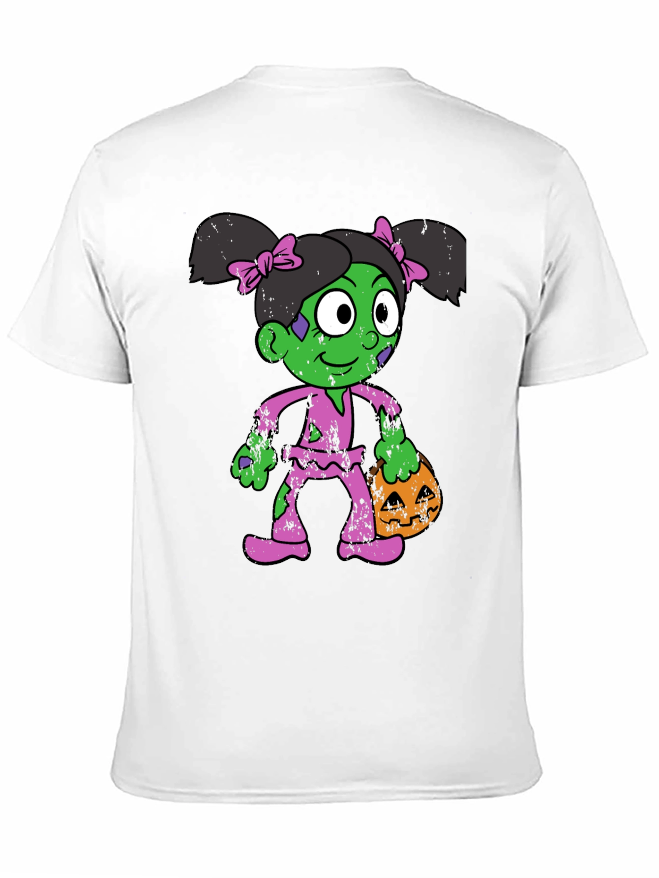 Zombie Girl Halloween T-Shirt - Costume Tee