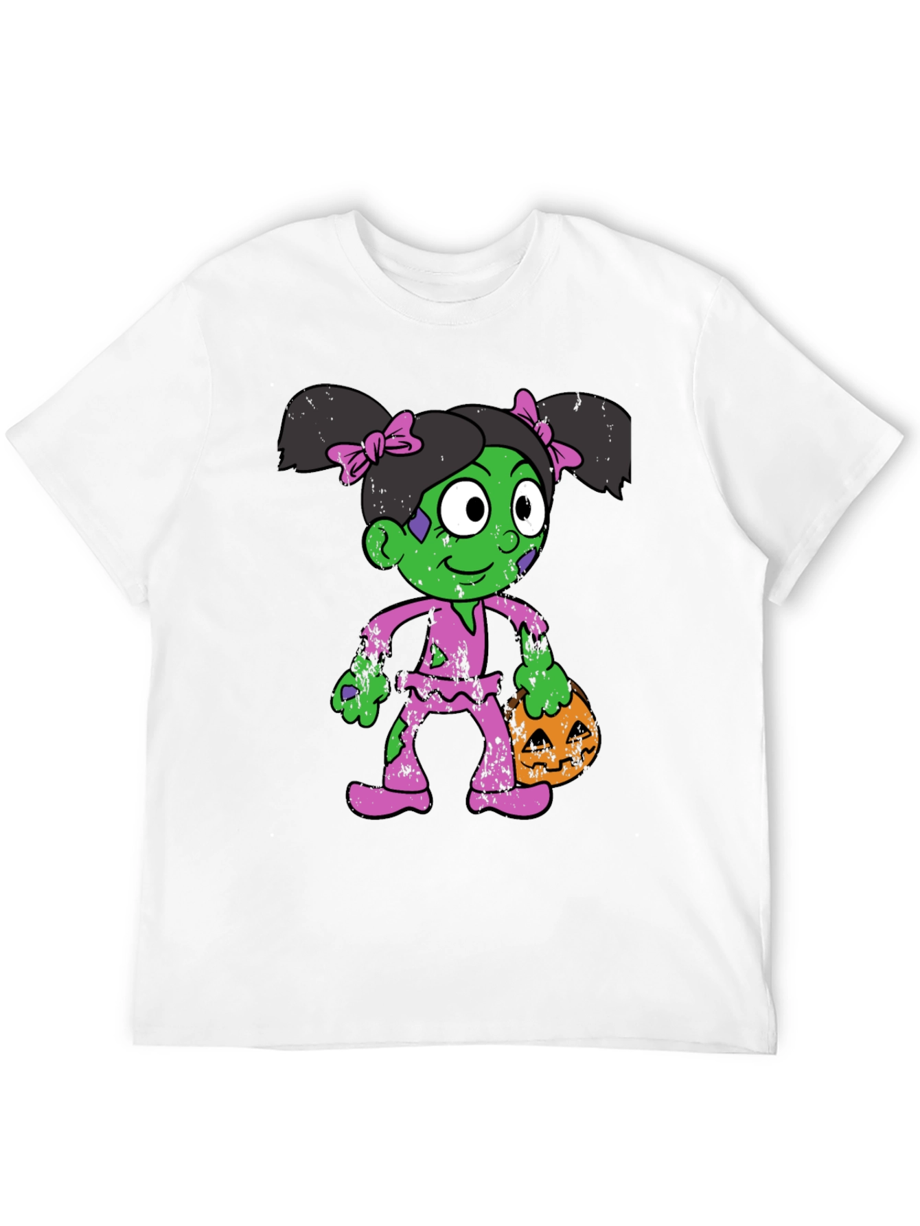 Zombie Girl Halloween T-Shirt - Costume Tee