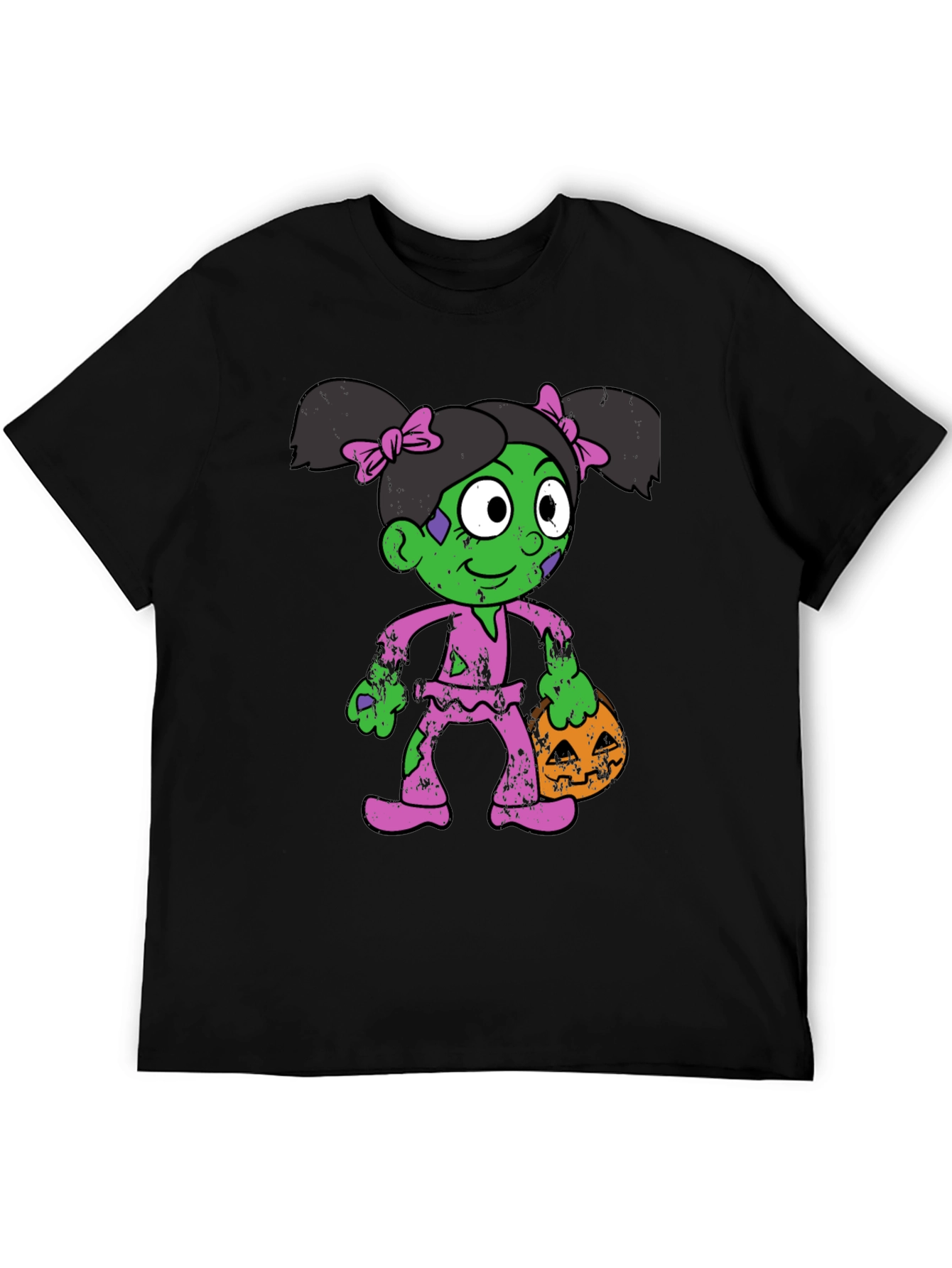Zombie Girl Halloween T-Shirt - Costume Tee