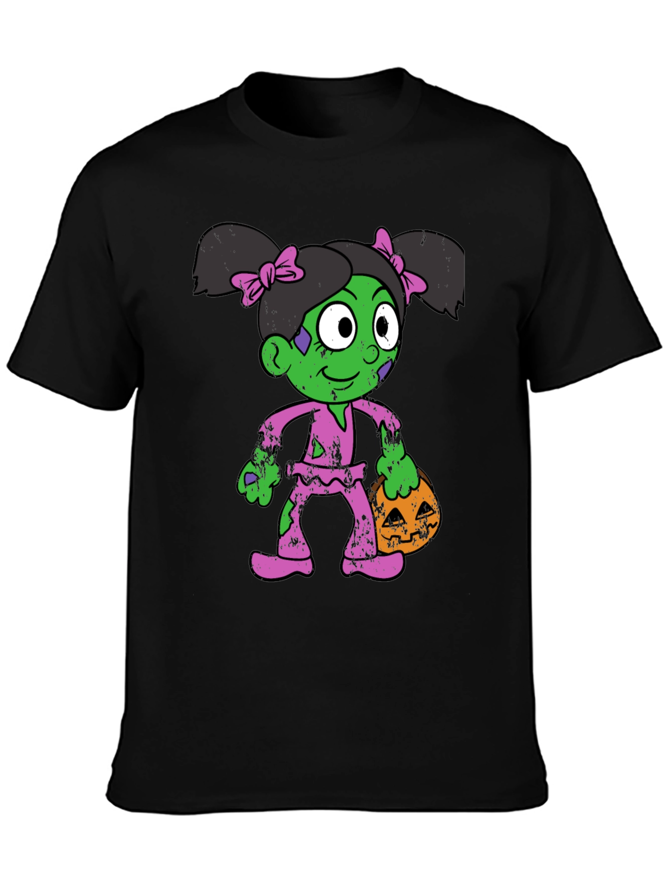 Zombie Girl Halloween T-Shirt - Costume Tee