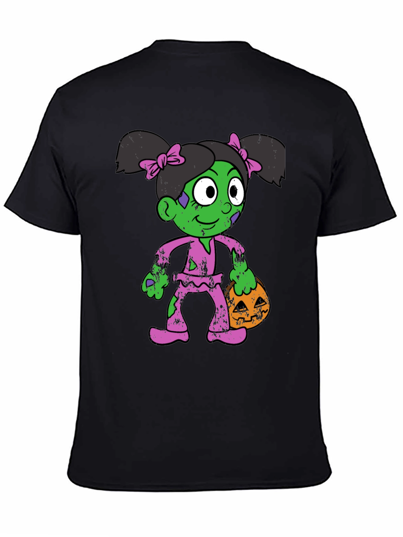 Zombie Girl Halloween T-Shirt - Costume Tee