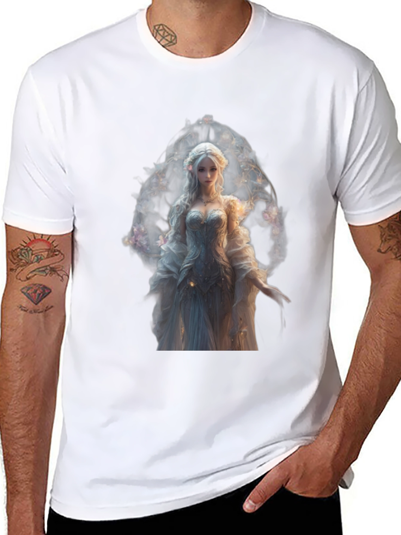 Fantasy Gown Graphic Tee - Premium Soft Cotton