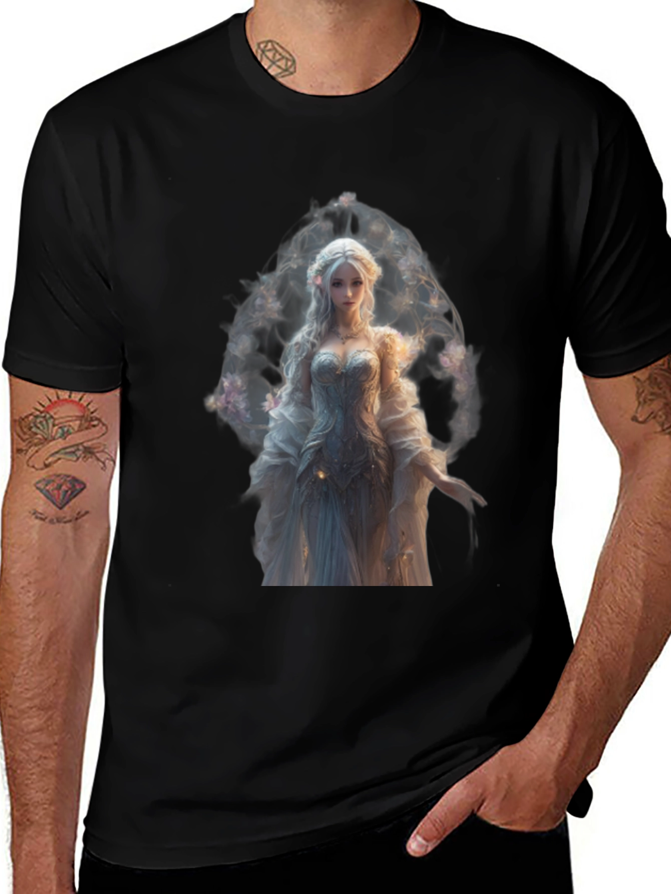 Fantasy Gown Graphic Tee - Premium Soft Cotton