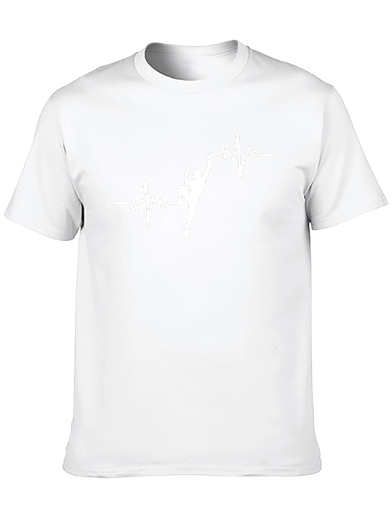 Climbing Heartbeat T-Shirt - Black