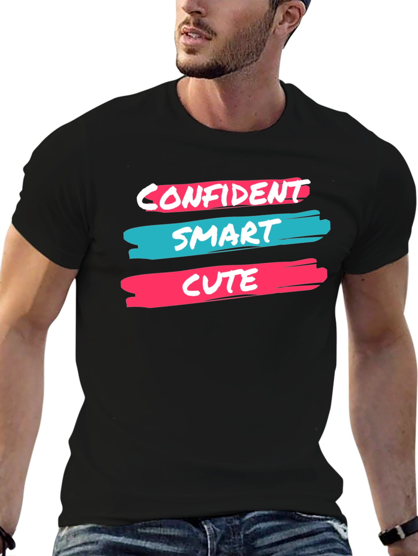 Confident Smart Cute Graphic T-Shirt