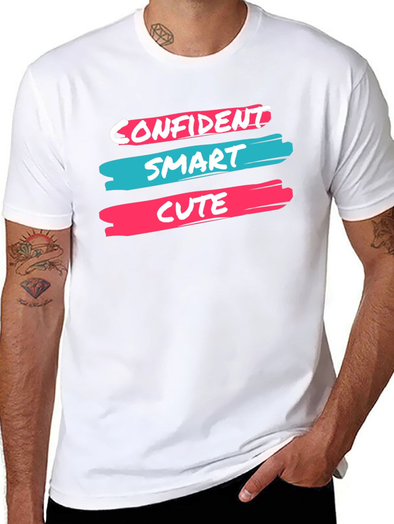 Confident Smart Cute Graphic T-Shirt