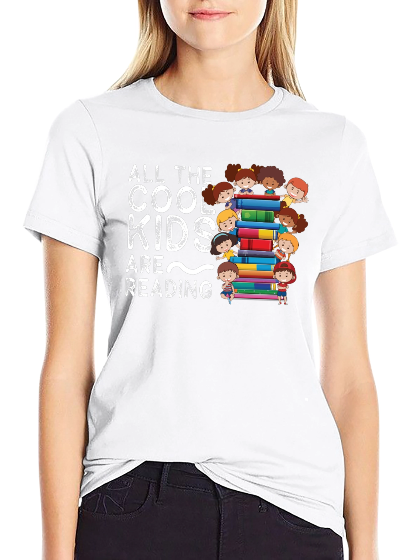 Cool Kids Reading T-Shirt