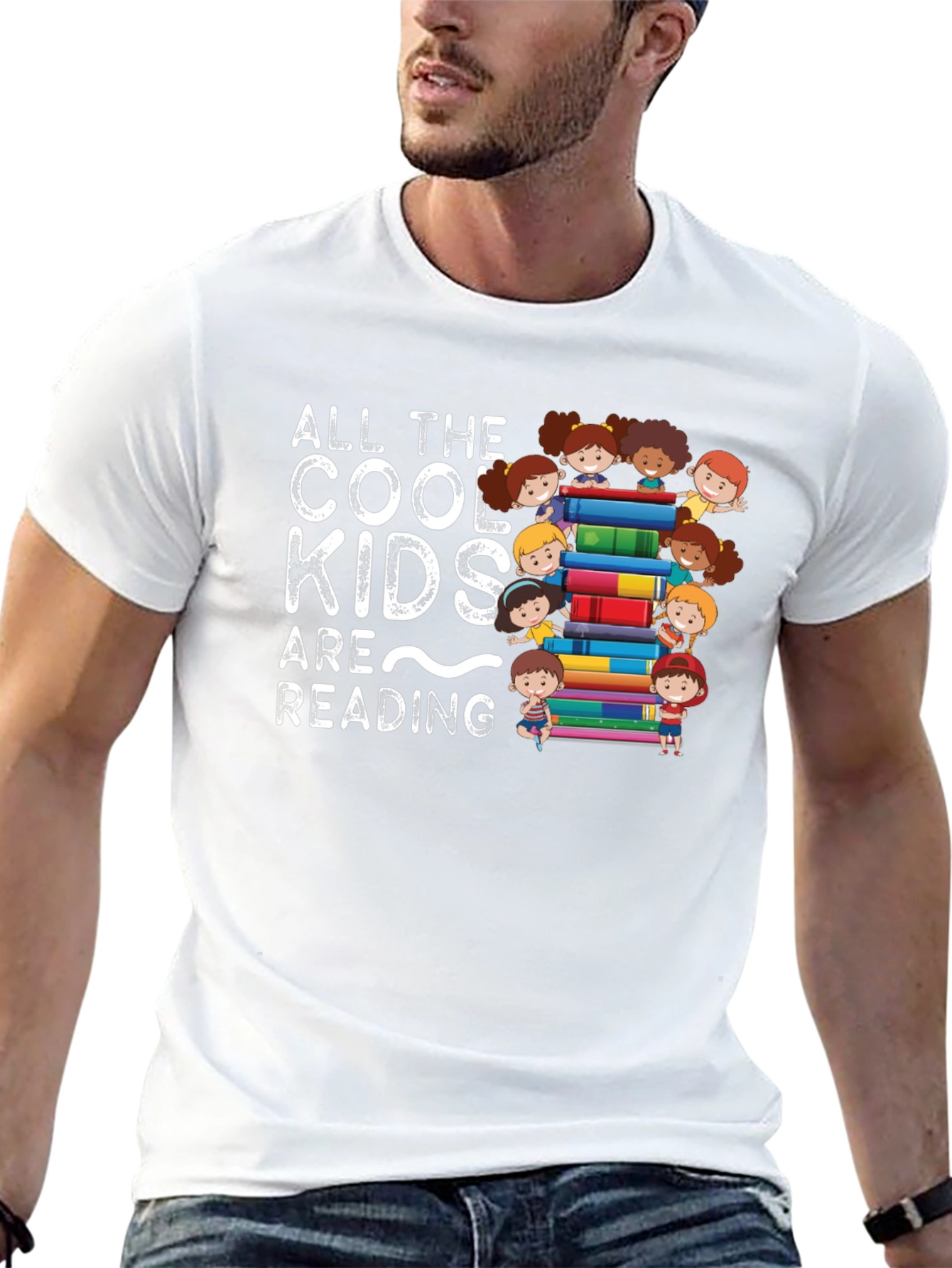Cool Kids Reading T-Shirt