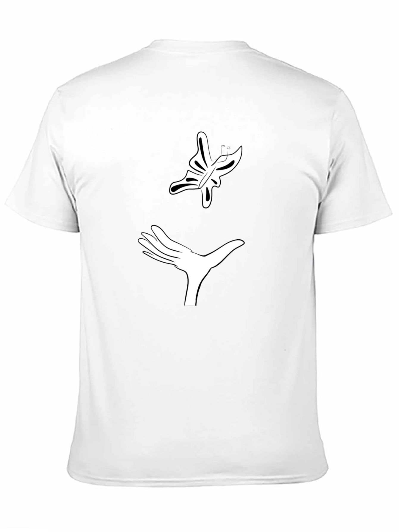 Butterfly Release Black T-Shirt - Graphic Tee