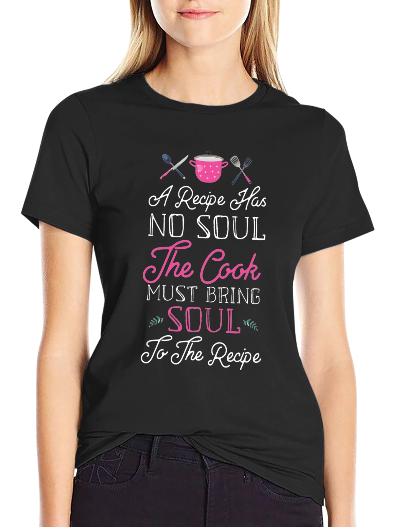 Cook Soul Recipe T-Shirt | Chef Gift