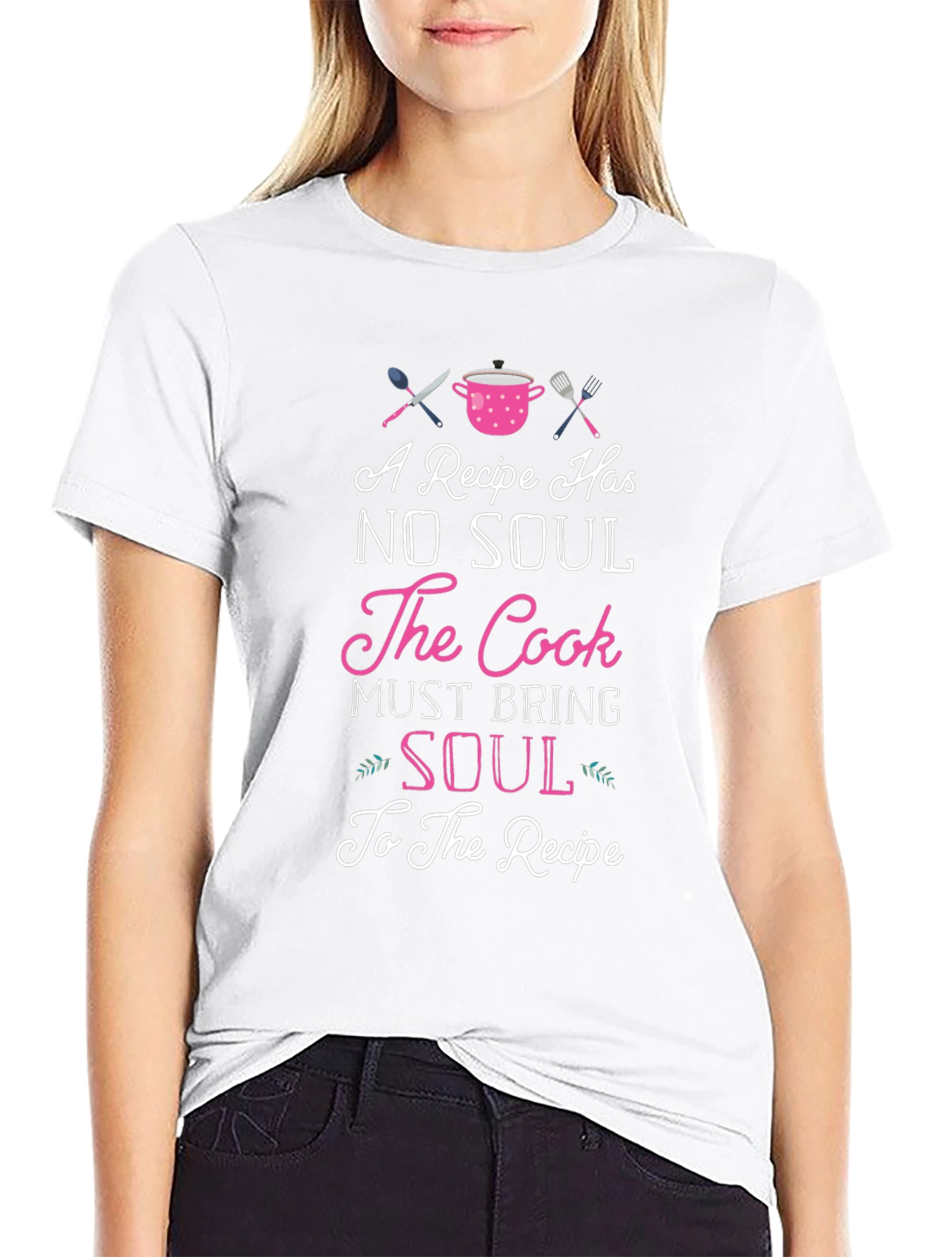 Cook Soul Recipe T-Shirt | Chef Gift