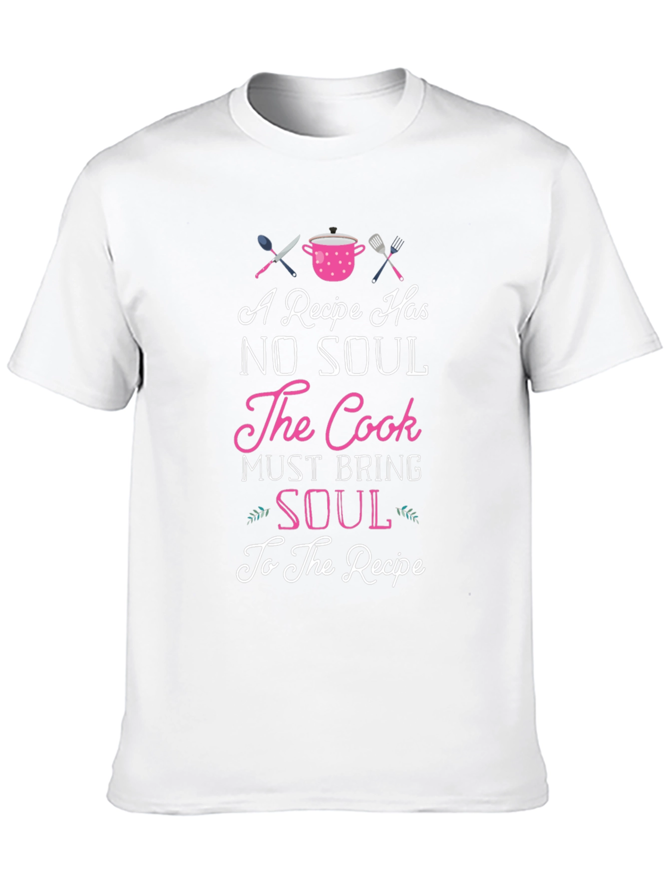 Cook Soul Recipe T-Shirt | Chef Gift