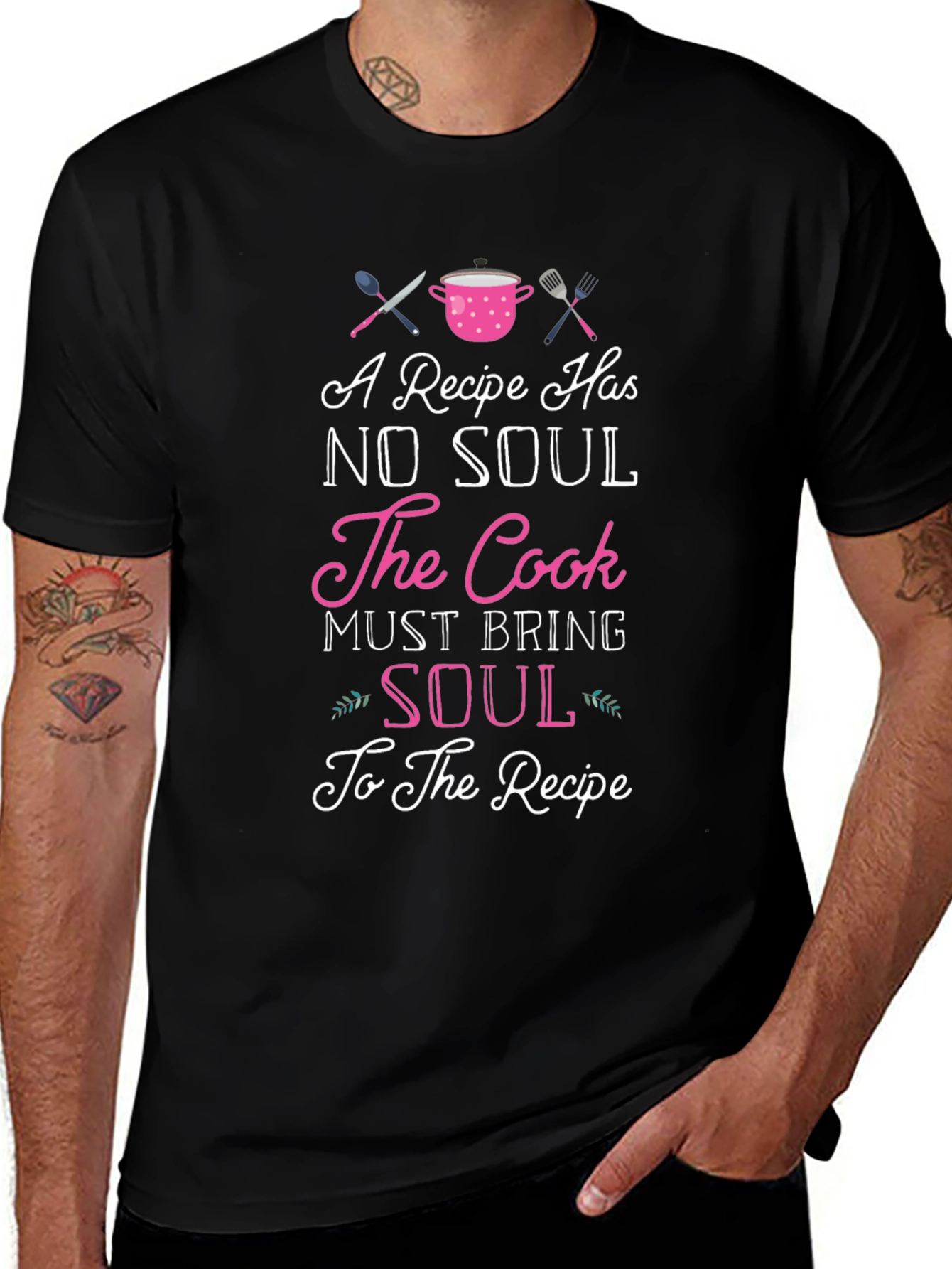 Cook Soul Recipe T-Shirt | Chef Gift