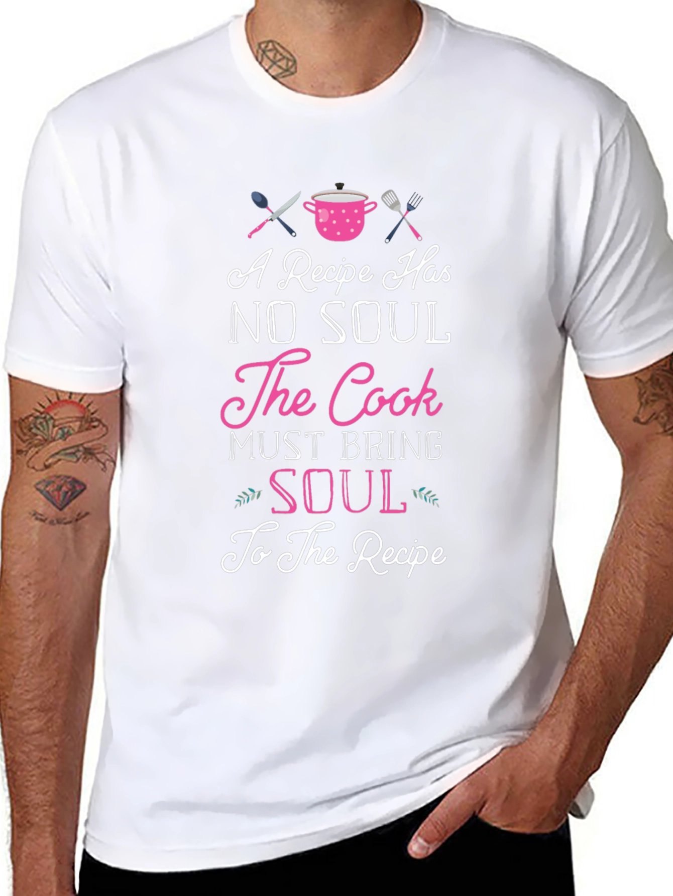 Cook Soul Recipe T-Shirt | Chef Gift