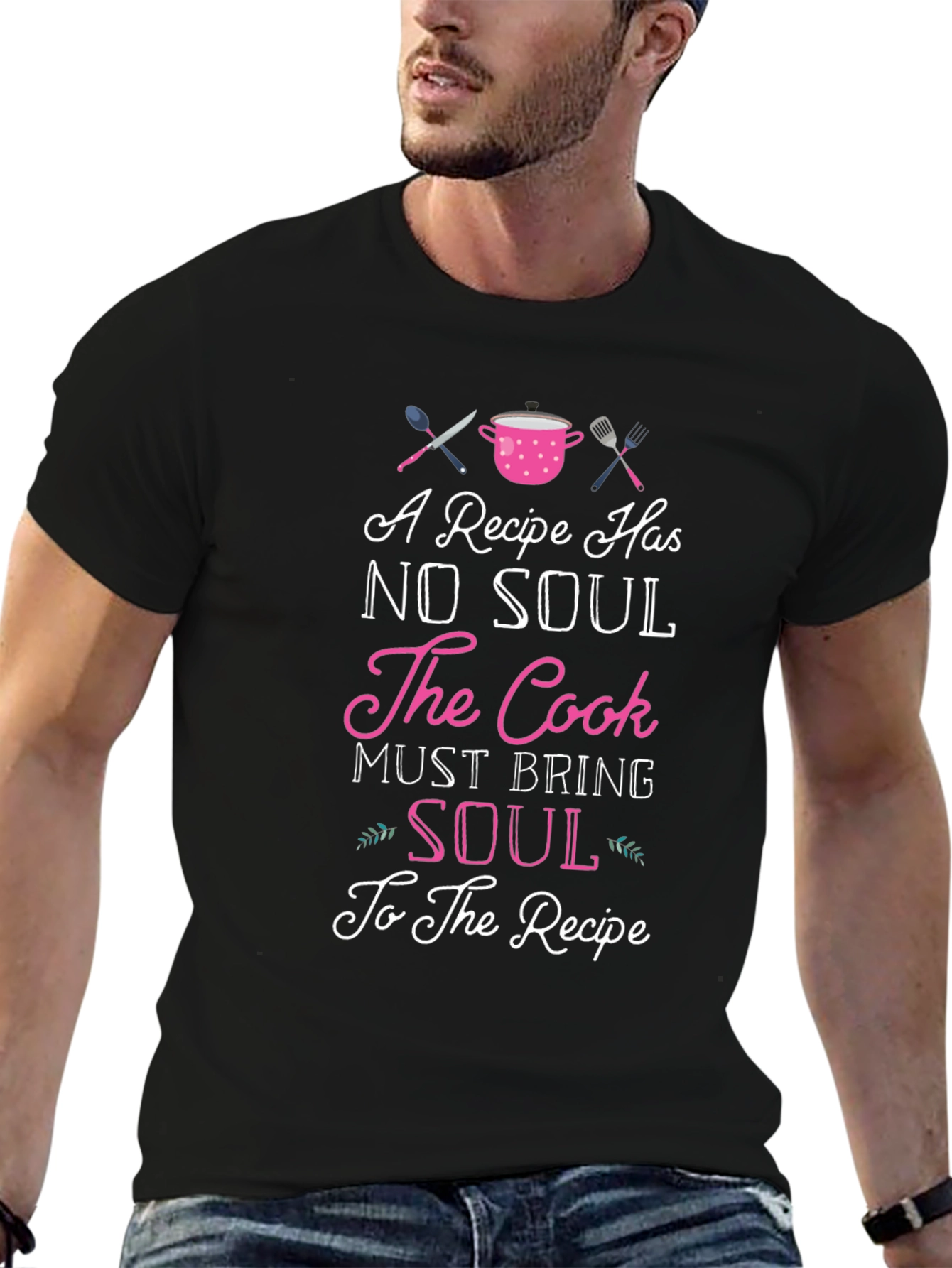 Cook Soul Recipe T-Shirt | Chef Gift