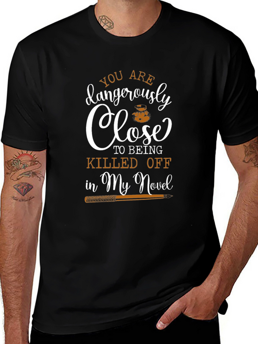 Dangerously Close Novel Black T-Shirt