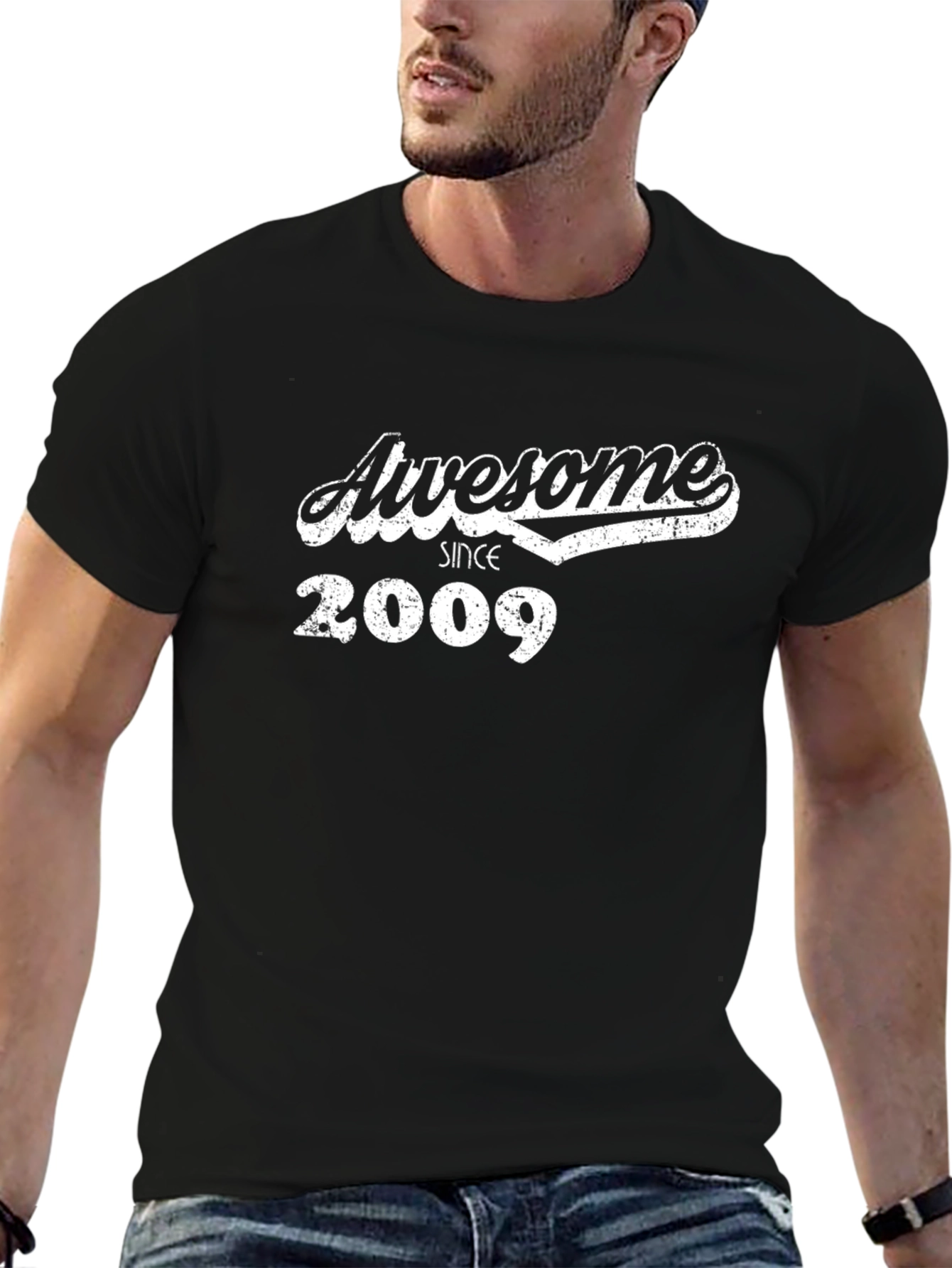 Awesome Since 2009 Graphic T-Shirt