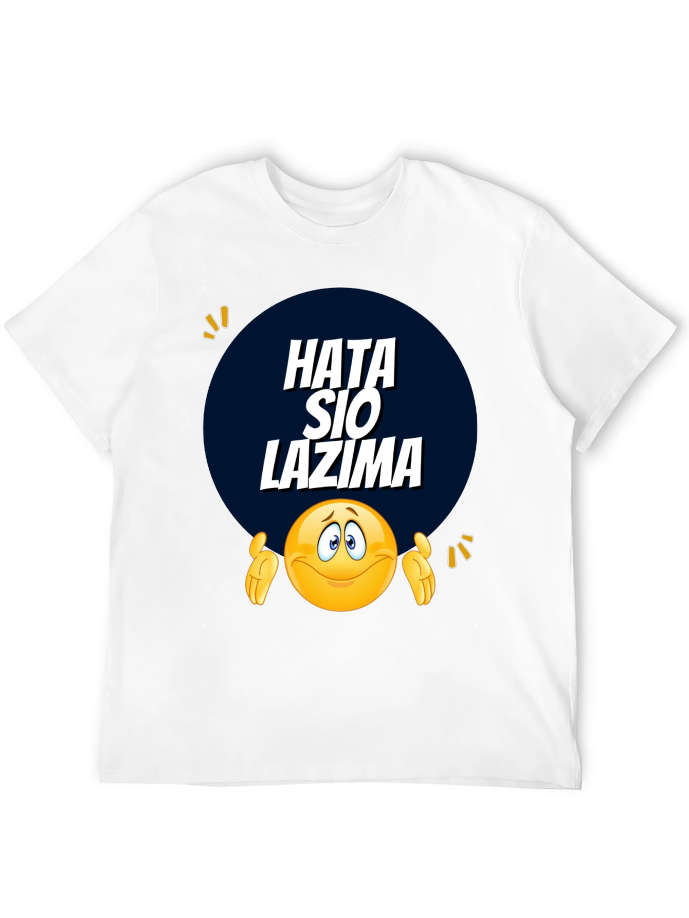Hata Sio Lazima Emoji Graphic T-Shirt