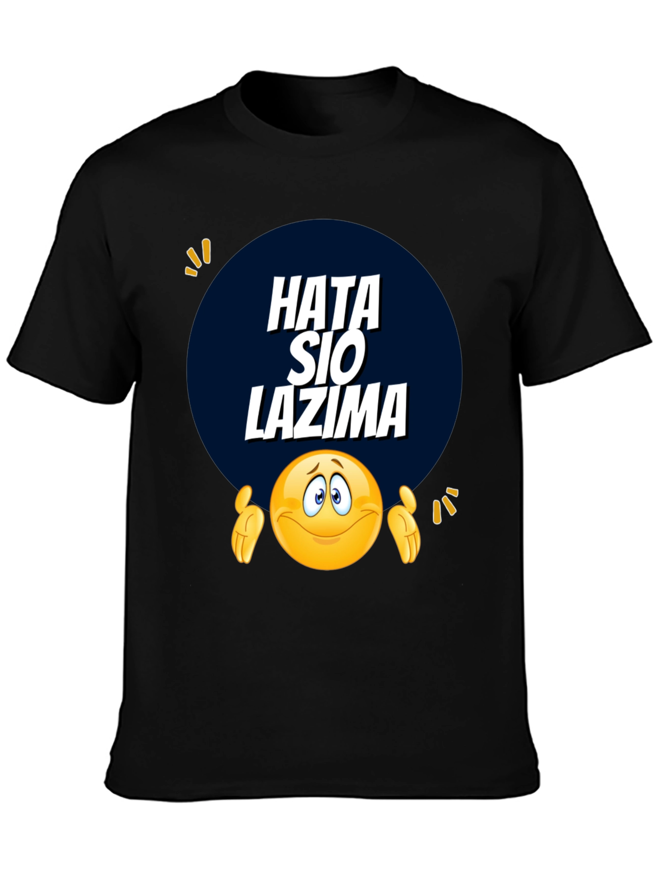 Hata Sio Lazima Emoji Graphic T-Shirt