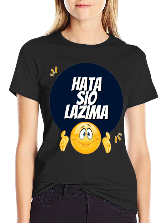 Hata Sio Lazima Emoji Graphic T-Shirt