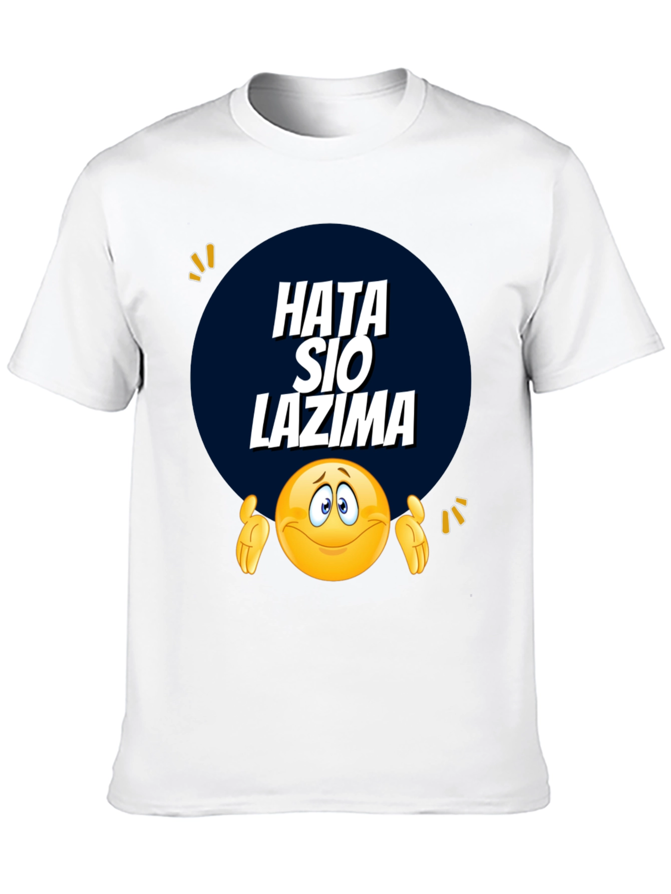 Hata Sio Lazima Emoji Graphic T-Shirt