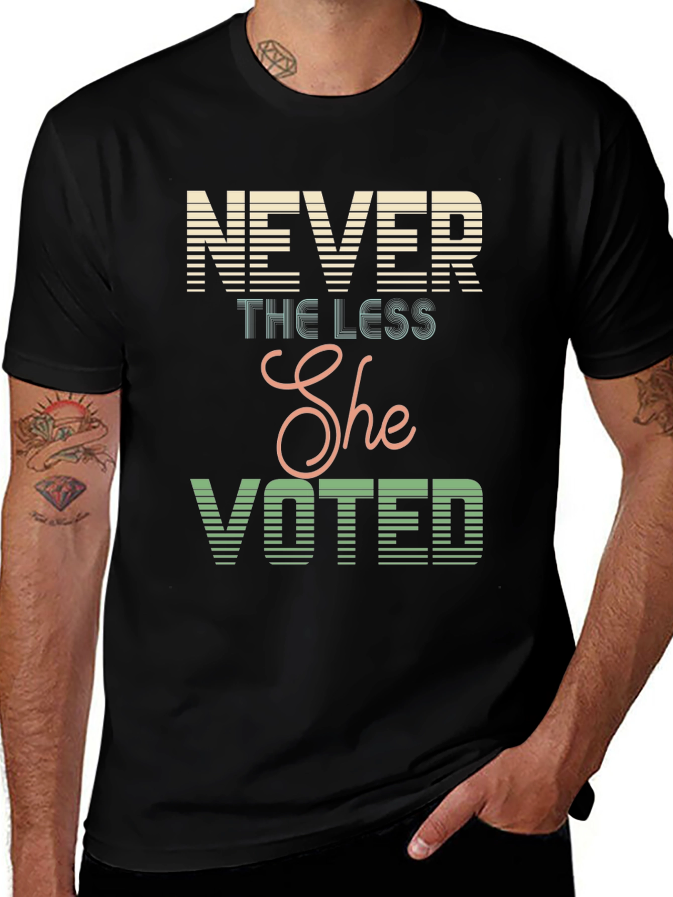 Never The Less She Voted T-Shirt