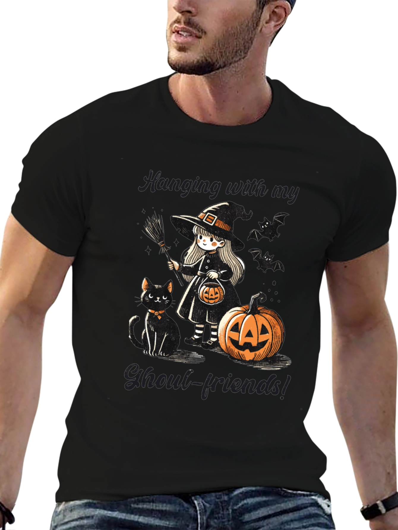 Halloween Ghoul Friends T-Shirt