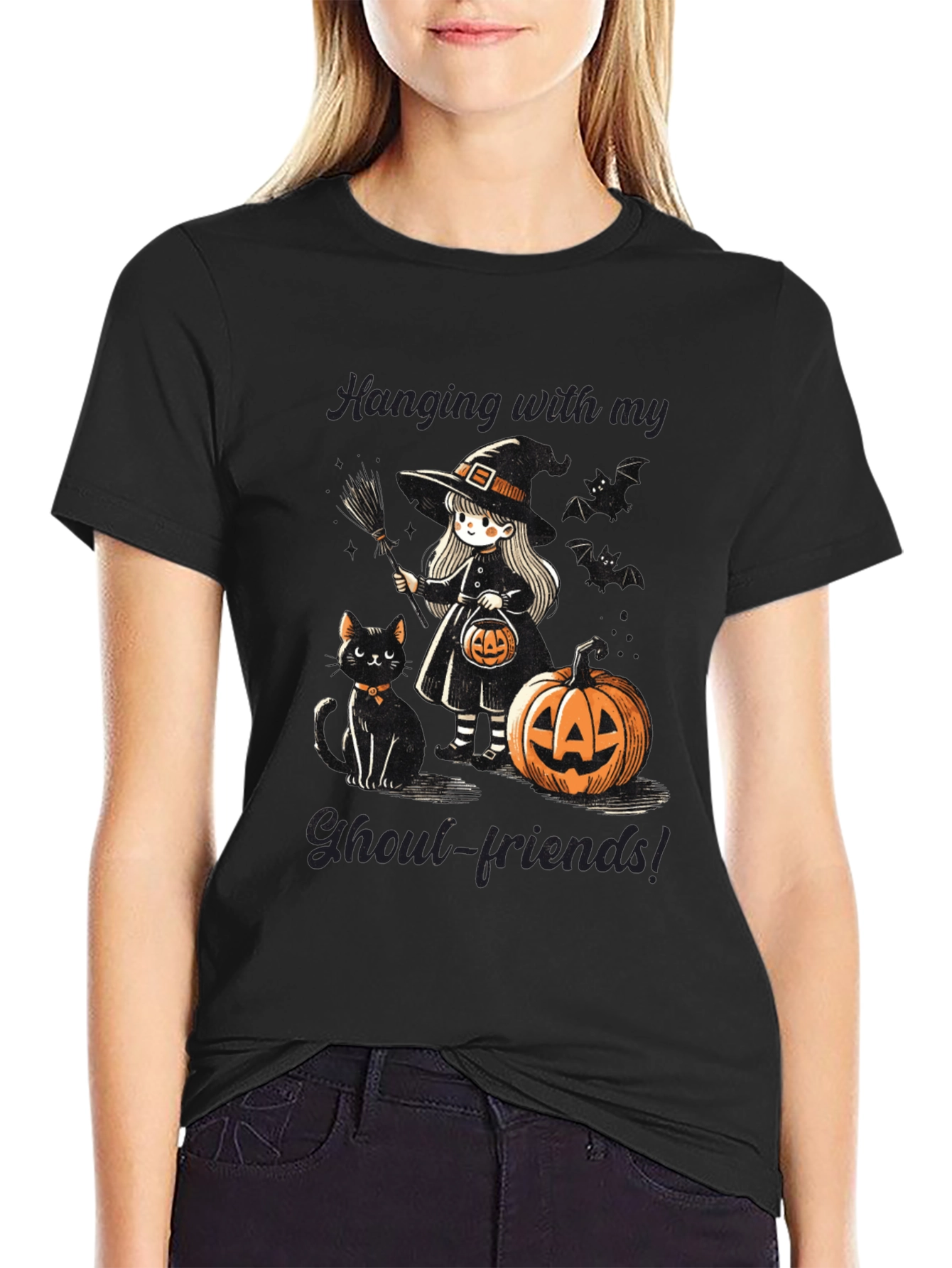 Halloween Ghoul Friends T-Shirt