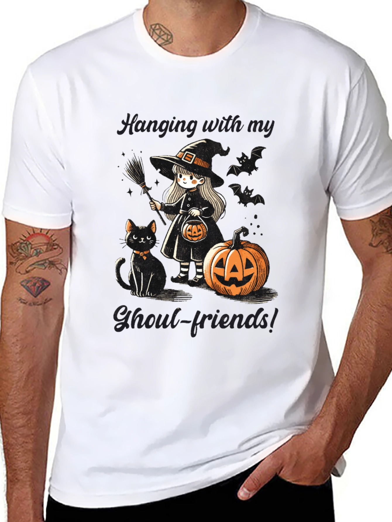 Halloween Ghoul Friends T-Shirt