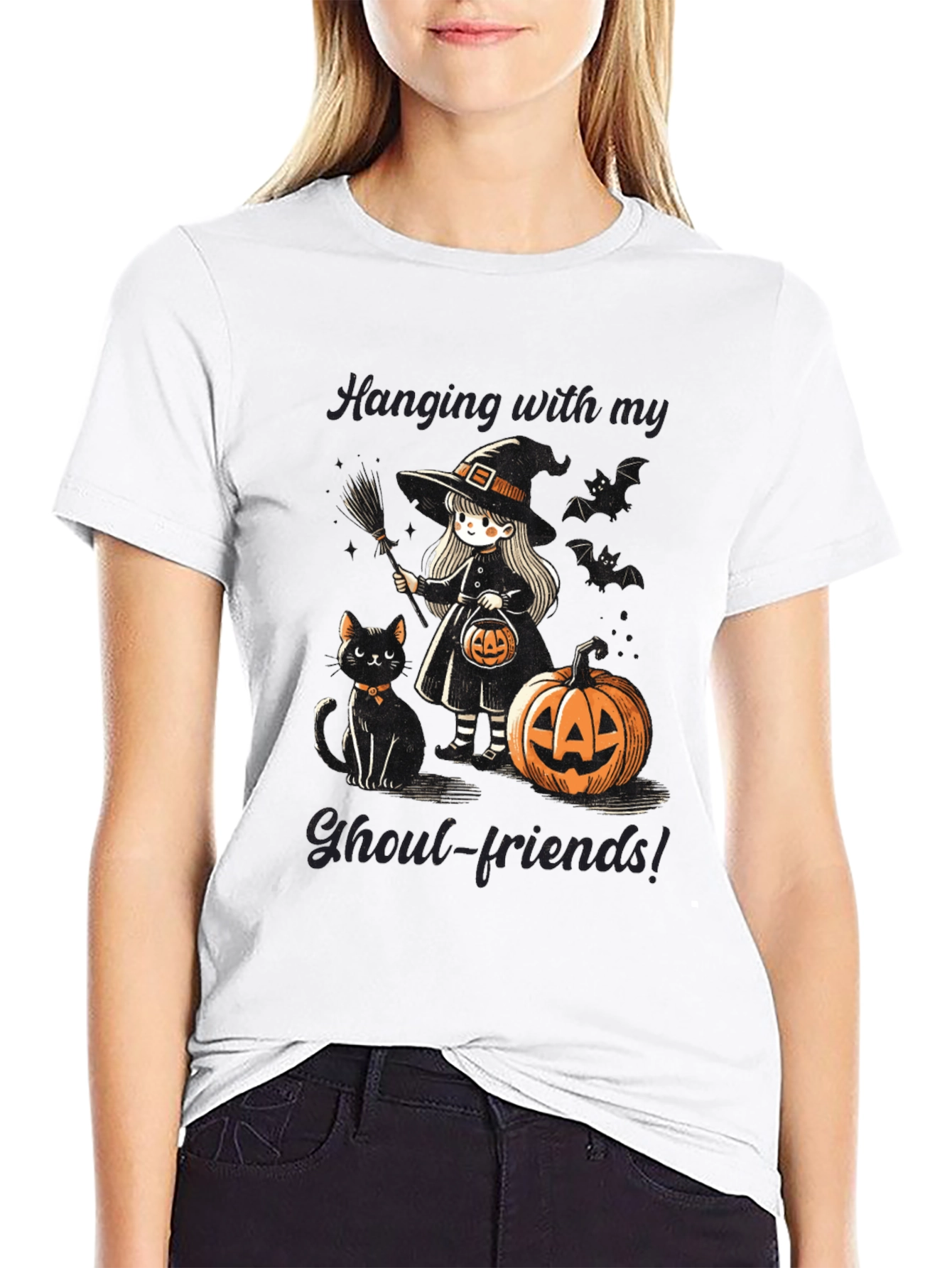 Halloween Ghoul Friends T-Shirt