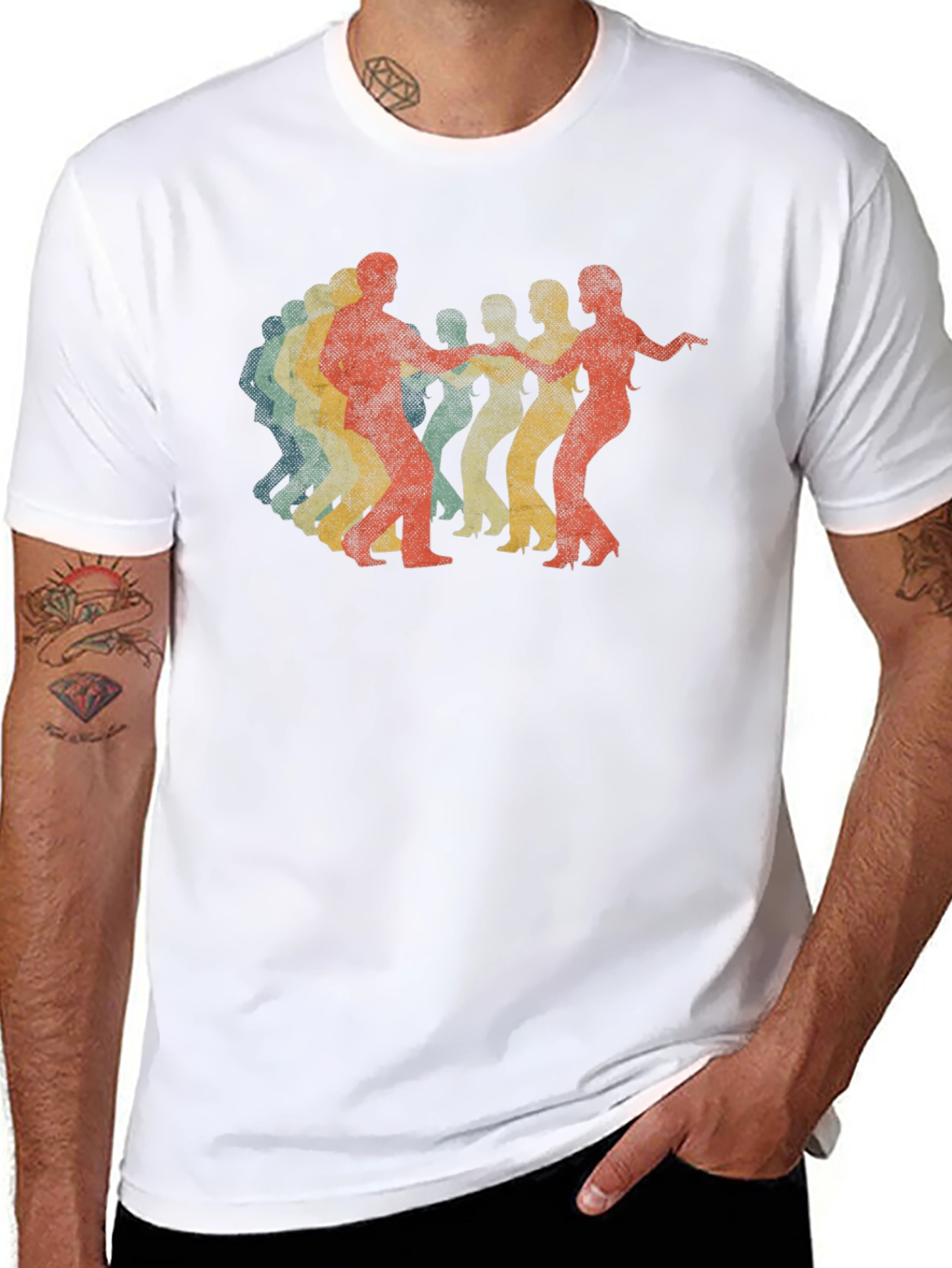 Retro Dance Silhouette T-Shirt