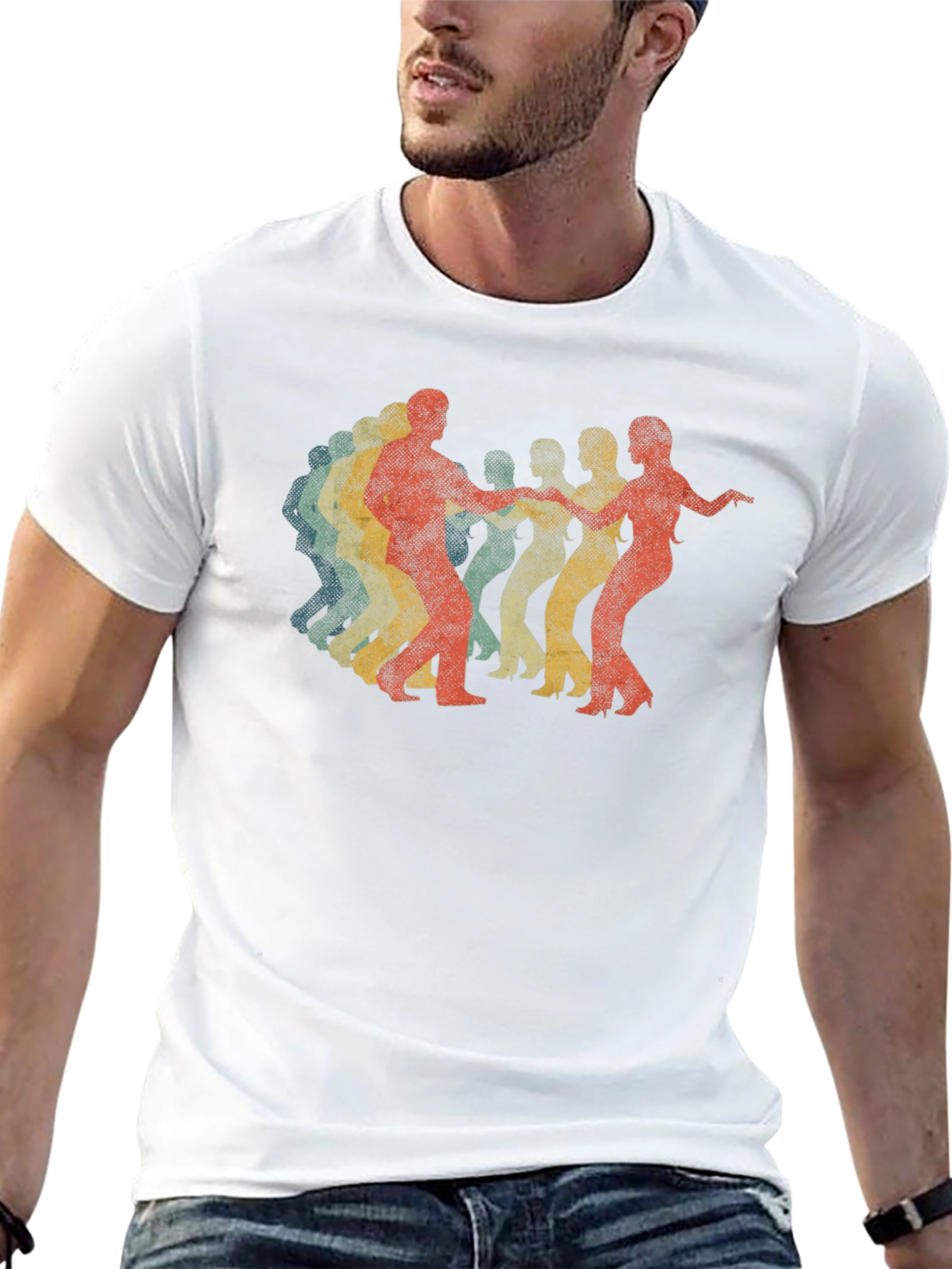 Retro Dance Silhouette T-Shirt